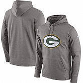 Men's Green Bay Packers Nike Circuit Wordmark Essential Performance Pullover Hoodie Gray,baseball caps,new era cap wholesale,wholesale hats